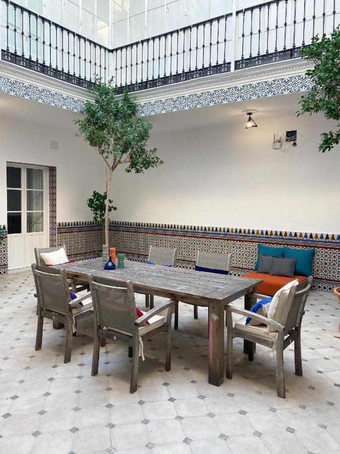 La Casa Cuadrada Apartment El Coronil Luaran gambar