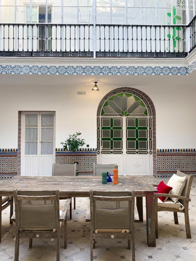 La Casa Cuadrada Apartment El Coronil Luaran gambar